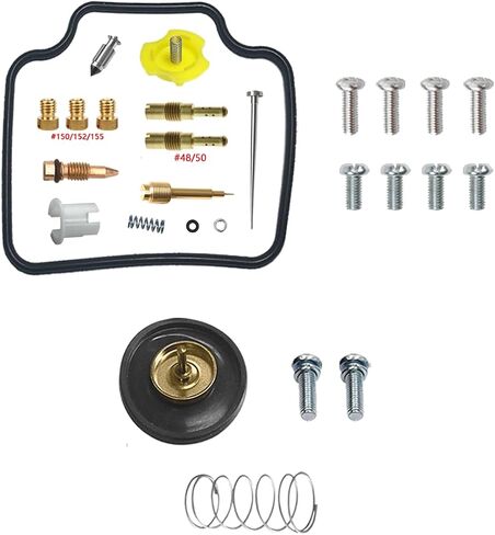 XR650 XR650L Carburetor Repair Kit 1993-2024 XR 650 L motorcycle part carburetor rebuild kit gasket (repair kit,float,Diaphragm,aircut) in Kuwait