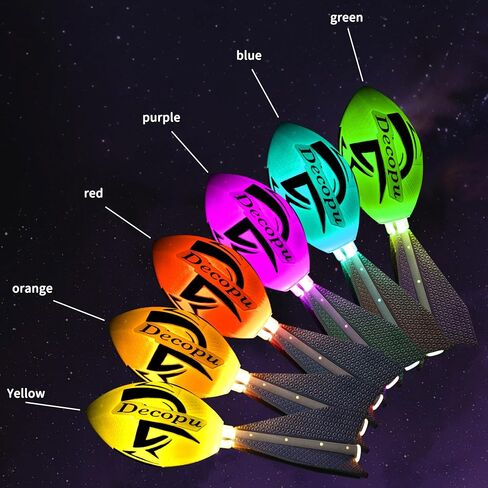 2025 أحدث لايت UP Football-Glow في لعبة Dark-Dark-Recharged-Viabration Color Change-Outdoor Sports Hilmits & Summer Gifts for Boys 6-8 8-12 13+ egain for teen boys age 8 9 10 11 12 13 15 15 in Kuwait