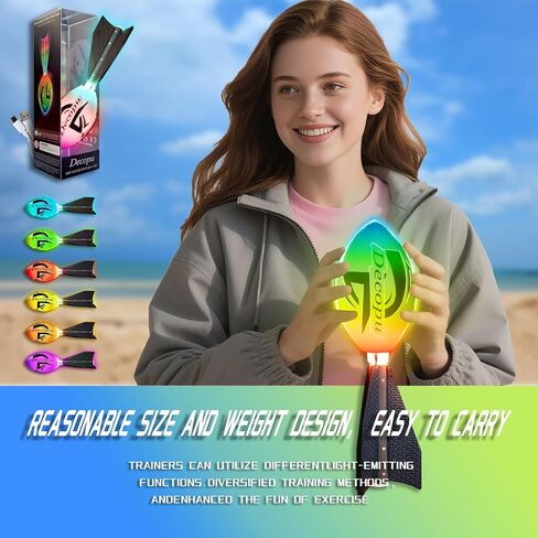 2025 أحدث لايت UP Football-Glow في لعبة Dark-Dark-Recharged-Viabration Color Change-Outdoor Sports Hilmits & Summer Gifts for Boys 6-8 8-12 13+ egain for teen boys age 8 9 10 11 12 13 15 15 in Kuwait