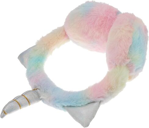 SAFIGLE Unicorn Earmuffs Winter Ear Muff Plush Ear Warmer Winter Ear Cover Kids Warm Earmuff Unicorn Ear Warmer in Saudi Arabia