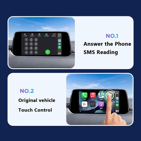 مجموعة ترقية Mazda Carplay & Android Auto المتوافقة ، متوافقة مع Mazda 2/3/6/Cx3/Cx5/Cx9/MX5 2015-2020 ، TK78-66-9U0C OEM HUB لنظام MZD Connect （إصدار جديد） in Kuwait