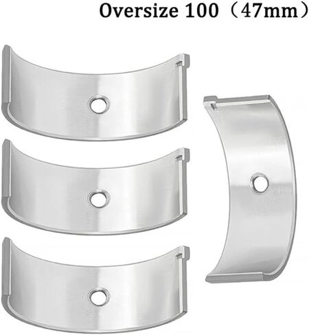 4pcs Motorcycle Engine Parts Connecting Rod Bearings STD +50 +100 48mm 47.5mm 47mm Compatible with TL1000 TL1000S 1997 to 2001(STD 48mm) in Saudi Arabia