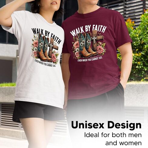 Inspirational Graphic T-Shirt Collection – Faith, Floral & Motivational Designs – Unisex Cotton Tees with Uplifting Messages in Saudi Arabia