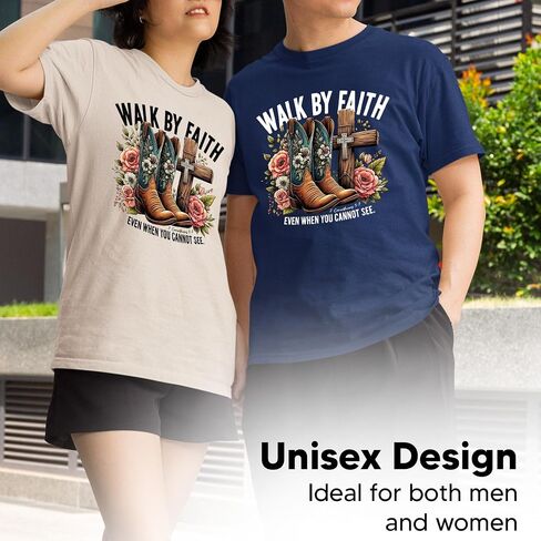 Inspirational Graphic T-Shirt Collection – Faith, Floral & Motivational Designs – Unisex Cotton Tees with Uplifting Messages in Saudi Arabia
