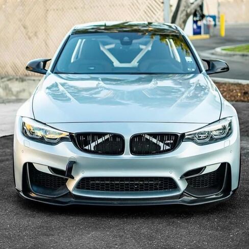 Car Front Bumper Splitter Lip Spoiler for BMW F80 F82 F83 M3 M4 V Style 2015-2020 Diffuser Bodykits Cover Guard Protector Kits in Saudi Arabia