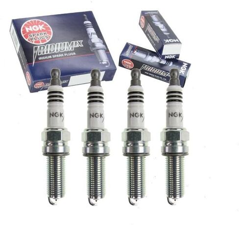 4 PC NGK Iridium IX Parch Plugs متوافقة مع Honda Civic 1.8L 2.4L L4 2012-2015 in Saudi Arabia