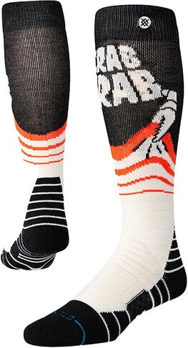 Stance Unisex Crab Grab Mid Poly Snow Cream Large in Saudi Arabia