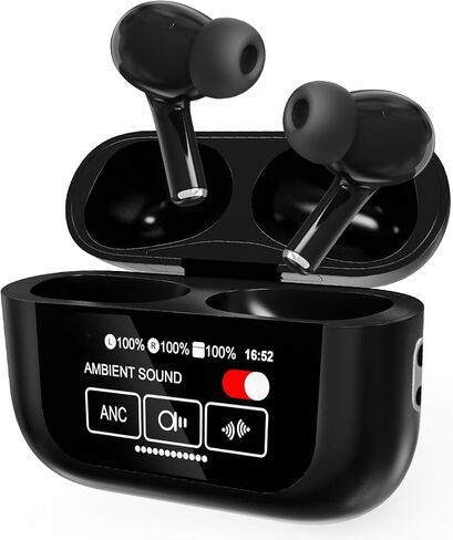 AI Language Translator Earbuds,144 Languages Bluetooth Translator Device and Accents 8 Offline Language Translation, Two-Way Translator Earphones for Language Learning/Travel/Business in Saudi Arabia