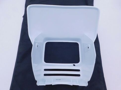 Honda OEM Front Visor White 09-17 XR650L 09-17 XR 650L 87125-MY6-A90ZA in Saudi Arabia