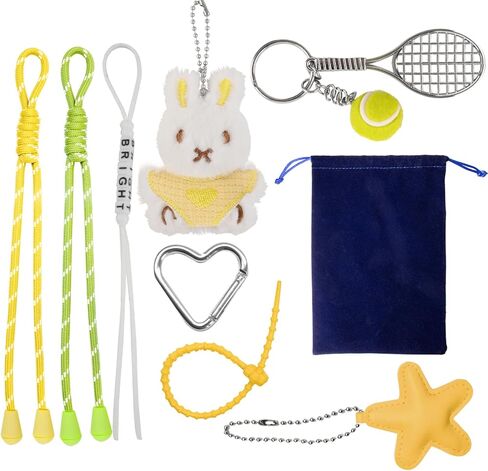 Georgie Porgy Bag سحر مفاتيح سحر المفتاحات إكسسوارات حقيبة اليد للنساء محفظة حقيبة ظهر حقيبة رياضية هدية فريدة من نوعها للفتيات in Kuwait