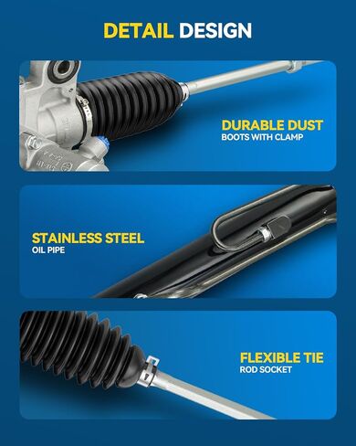 رف التوجيه Philtop Power وترس متوافق مع Honda Accord 1995-1997 2.7L ، Acura CL 1997-1999 in Kuwait