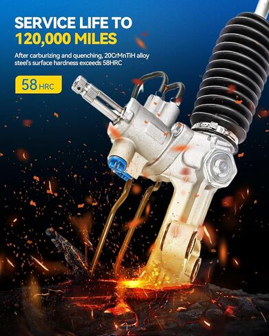 رف التوجيه Philtop Power وترس متوافق مع Honda Accord 1995-1997 2.7L ، Acura CL 1997-1999 in Kuwait