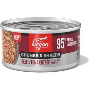 ORIJEN Chunks & Shreds Duck & Liver Entrée, 3oz in Kuwait