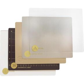 Anna Griffin Scrapbooking Die Cutting System With With With Magnetic Plate Stroft ، إكسسوارات ماكينات القطع للموت لصياغة وصنع البطاقات - مجموعة الأطباق الكاملة الإمبراطورة ، 8.6 × 13.5 كبيرة in Kuwait