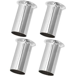 Pretyzoom 4pcs الأكمام الشمعة المعدنية الحديدية لأغطية شمعة للثريا لتركيبات الإضاءة الزخرفية الأغطية المقبس in Kuwait