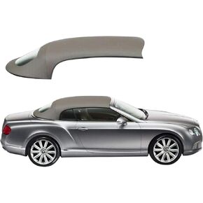 Sierra Auto Tops & Seats Convertible Top - Fits 2007 to 2010 Bentley Continental GTC - Black, Twillfast Canvas - Soft Top Convertible Top Replacement - Custom Precision Fit with Heated Glass Window in Saudi Arabia