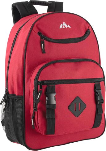 24 Pack Back Backpacks Backpacks for College و Hiking و Onslessed Adults التبرع بكميات كبيرة ، مع الأشرطة المبطنة (حزمة ألوان الذكور) in Kuwait