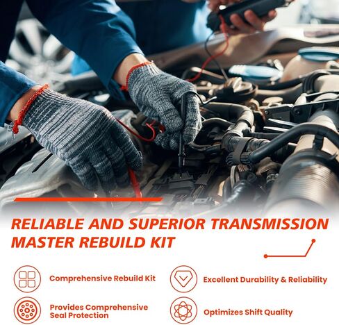 Auto Transmission Master Rebuild Kit, Compatible with Mini Cooper 2002-2008 1.4 L 1.6L, Engine Replaces Part CFT25/27 ZF-CVT in Kuwait