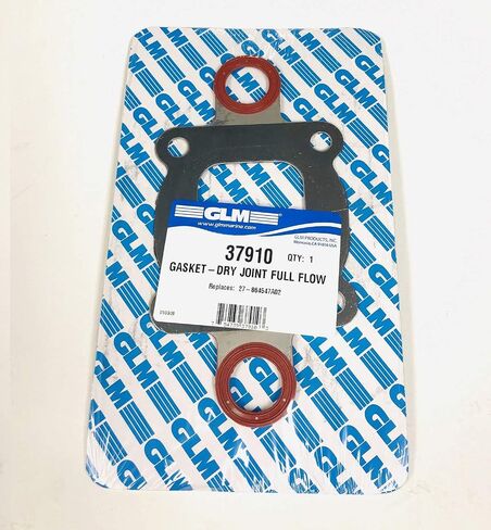 GLM Marine Exhaust Elbow Riser Gasket Dry Joint compatible with MerCruiser 27-864547 A02 Full Flow in Saudi Arabia