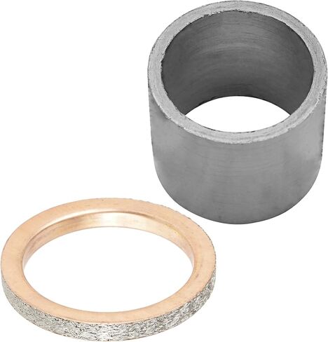 Caltric Muffler Pipe Gaskets Compatible with Yamaha Big Bear 350 Yfm350Fw 4X4 1987-1999 in Saudi Arabia