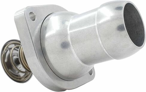 LS Gen 3 Billet Aluminum Male Barb Straight Thermostat Housing Water Neck Adapter Made in USA 5.3 5.7 6.0 LS1 LS2 LD6 LM7 LQ4 LQ9 551836-LS1ST in Saudi Arabia