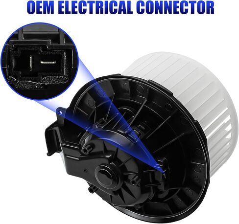 AC Blower Motor with Fan Fits for 2011 2012 2013 2014 Hyundai Sonata Kia Optima HVAC Heater Blower Motor Replaces# 700263 971133S000 in Saudi Arabia