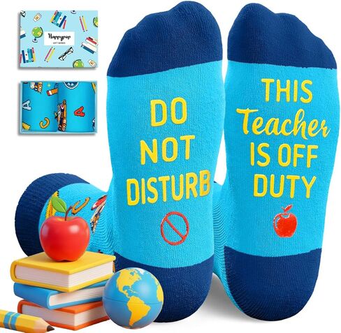 HAPPYPOP Firefighter Teacher Appreciation Gifts - Teacher Fireman Coach Lawyer Socks for Women Men in Kuwait
