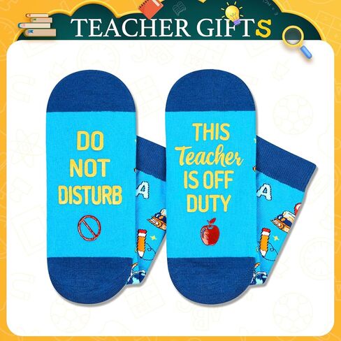 HAPPYPOP Firefighter Teacher Appreciation Gifts - Teacher Fireman Coach Lawyer Socks for Women Men in Kuwait