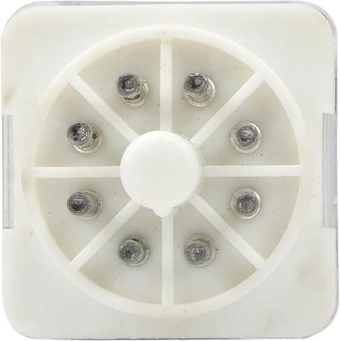 JTX-2C COLLUGAGNETIC RELAY ، 220VAC ، 8-PIN ، DPDT 10A تصنيف التلامس ، غطاء الغبار الواضح (6VDC) in Saudi Arabia