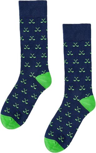 American Trends Golf Socks for Men Funny Sock Golf Gifts for Golfer Accessories for Men Novelty Socks in Saudi Arabia