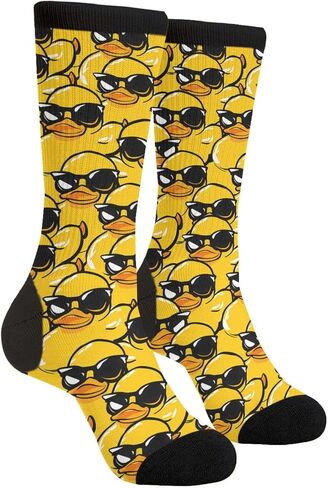 WOAIDY Men's Holiday Novelty Crew Socks, Soft Funny Dress Socks for Him in Kuwait