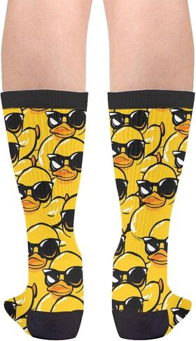 WOAIDY Men's Holiday Novelty Crew Socks, Soft Funny Dress Socks for Him in Kuwait