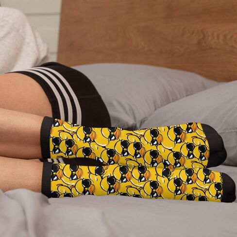 WOAIDY Men's Holiday Novelty Crew Socks, Soft Funny Dress Socks for Him in Kuwait