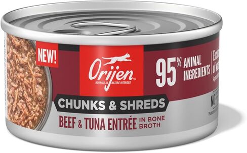 ORIJEN Chunks & Shreds Duck & Liver Entrée, 3oz in Kuwait