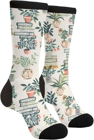 WOAIDY Men's Holiday Novelty Crew Socks, Soft Funny Dress Socks for Him in Kuwait