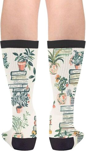 WOAIDY Men's Holiday Novelty Crew Socks, Soft Funny Dress Socks for Him in Kuwait