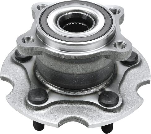 Detroit Axle - AWD الخلفي محمل العجلات المحامل لعام 2006-2018 Toyota RAV4 LEXUS NX200T NX300 NX300H ، Pair Wheel Hub and Bearings 2007 2008 2008 2010 2014 2014 2015 2015 2015 2017 Replace in Kuwait