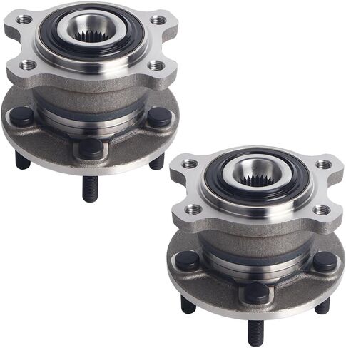 Autoround 512500 محمل العجلات الخلفية وتجميع المحور متوافق مع Ford Escape (AWD) 13-18 ، Lincoln MKC (AWD) 15-19 Select Reserve 17-18 ، 5 Lug W/ABS ، مجموعة من 2 in Kuwait