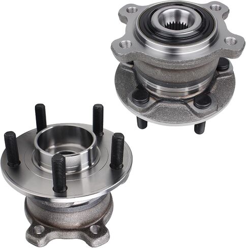 Autoround 512500 محمل العجلات الخلفية وتجميع المحور متوافق مع Ford Escape (AWD) 13-18 ، Lincoln MKC (AWD) 15-19 Select Reserve 17-18 ، 5 Lug W/ABS ، مجموعة من 2 in Kuwait