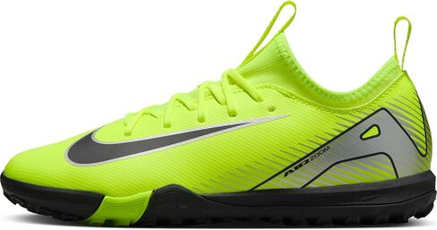 Nike Jr. Mercurial Vapor 16 Academy Little/Big Kids 'TF Sovel Soils Low Top (FQ8284-700 ، Volt/Black) in Kuwait