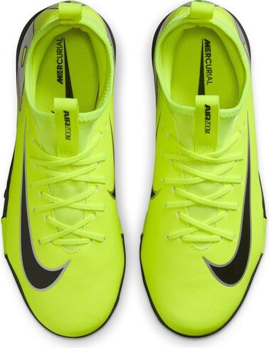 Nike Jr. Mercurial Vapor 16 Academy Little/Big Kids 'TF Sovel Soils Low Top (FQ8284-700 ، Volt/Black) in Kuwait