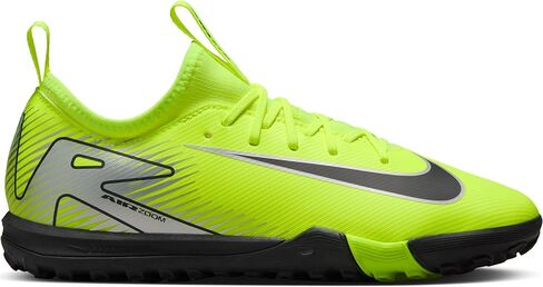 Nike Jr. Mercurial Vapor 16 Academy Little/Big Kids 'TF Sovel Soils Low Top (FQ8284-700 ، Volt/Black) in Kuwait