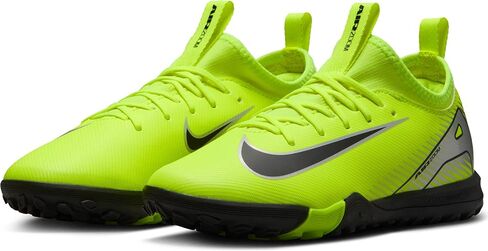 Nike Jr. Mercurial Vapor 16 Academy Little/Big Kids 'TF Sovel Soils Low Top (FQ8284-700 ، Volt/Black) in Kuwait