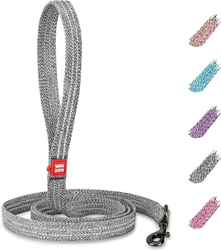 WAUDOG Waterproof Dog Leash - 4 Ft / 6 Ft, Anti-Slip for Large, Small & Medium Dogs - Heavy Duty, Water & Dirt-Resistant in Saudi Arabia