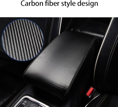 CAR CENTER CENTOLE CONSOLE REMS COVER لـ JEEP GRAND CHEROKEE 2011-2020 2021 ARM REST REST CONSOLE CONSOLE SAVER FOR GRAND CHEROKEE CONSOLE (Black Red Line) in Saudi Arabia