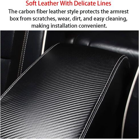CAR CENTER CENTOLE CONSOLE REMS COVER لـ JEEP GRAND CHEROKEE 2011-2020 2021 ARM REST REST CONSOLE CONSOLE SAVER FOR GRAND CHEROKEE CONSOLE (Black Red Line) in Saudi Arabia