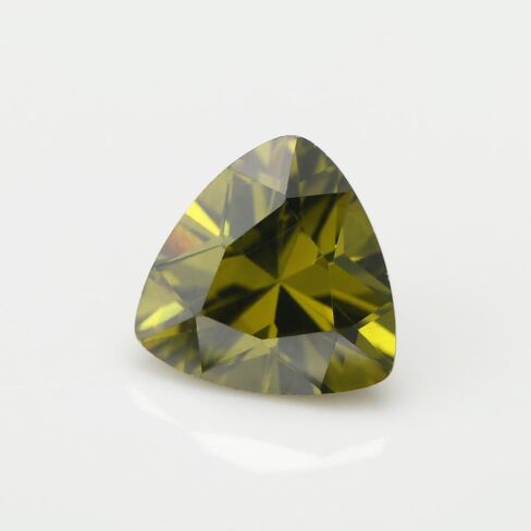 Jiangyuangems 20pcs 6x6mm 5a تريليون شكل شكل تنزانيت لون الزركونيا الحجارة الحجارة الحجرية تشيك ستونج in Kuwait
