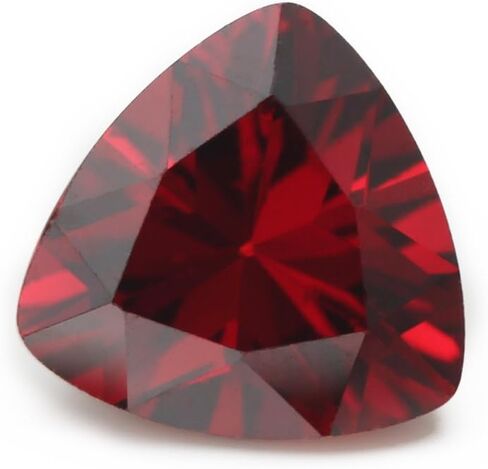 Jiangyuangems 20pcs 6x6mm 5a تريليون شكل شكل تنزانيت لون الزركونيا الحجارة الحجارة الحجرية تشيك ستونج in Kuwait