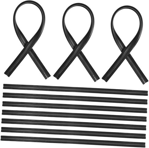 تمديد ممسحة ممسحة السيارة: 10pcs الزجاج الأمامي ممسحة شرائح المطاط استبدال استبدال in Kuwait