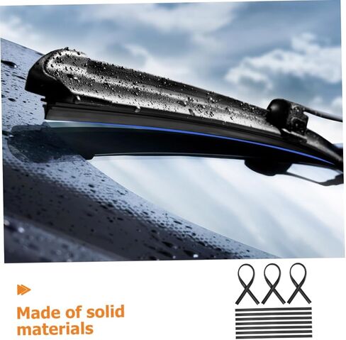 تمديد ممسحة ممسحة السيارة: 10pcs الزجاج الأمامي ممسحة شرائح المطاط استبدال استبدال in Kuwait